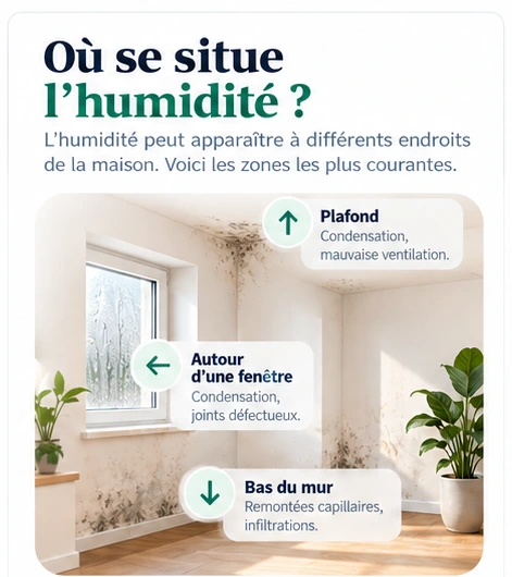 Les zones à risque du logement